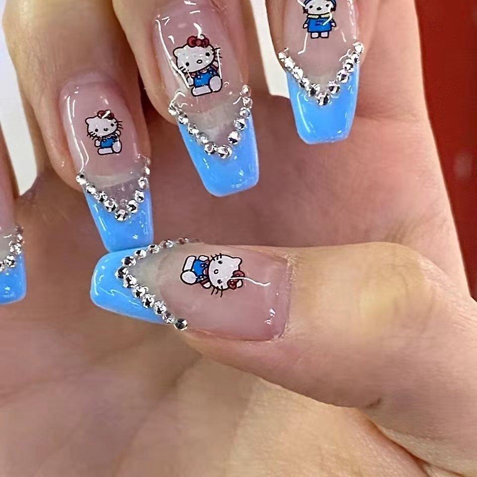 Hello Kitty Nails Aesthetic