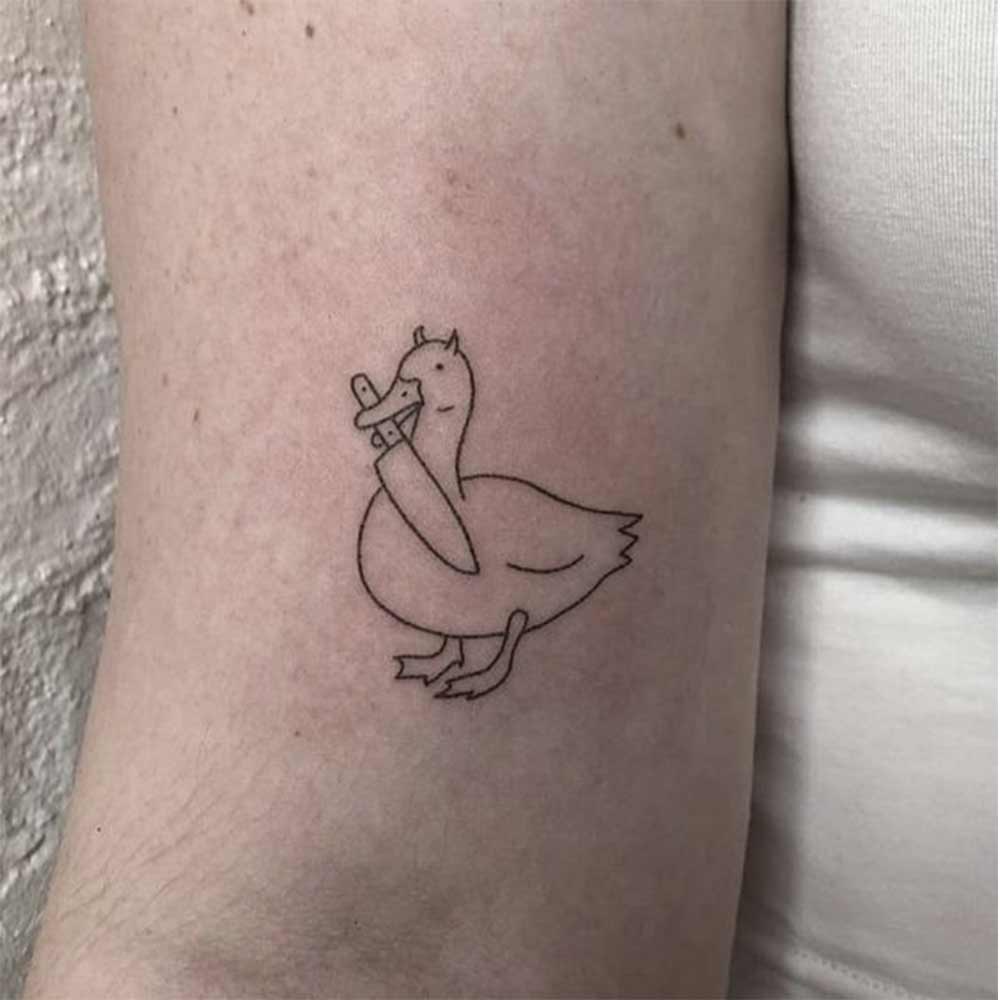 Rubber Duck Tattoo