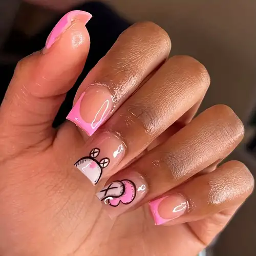 cute false nails for girls