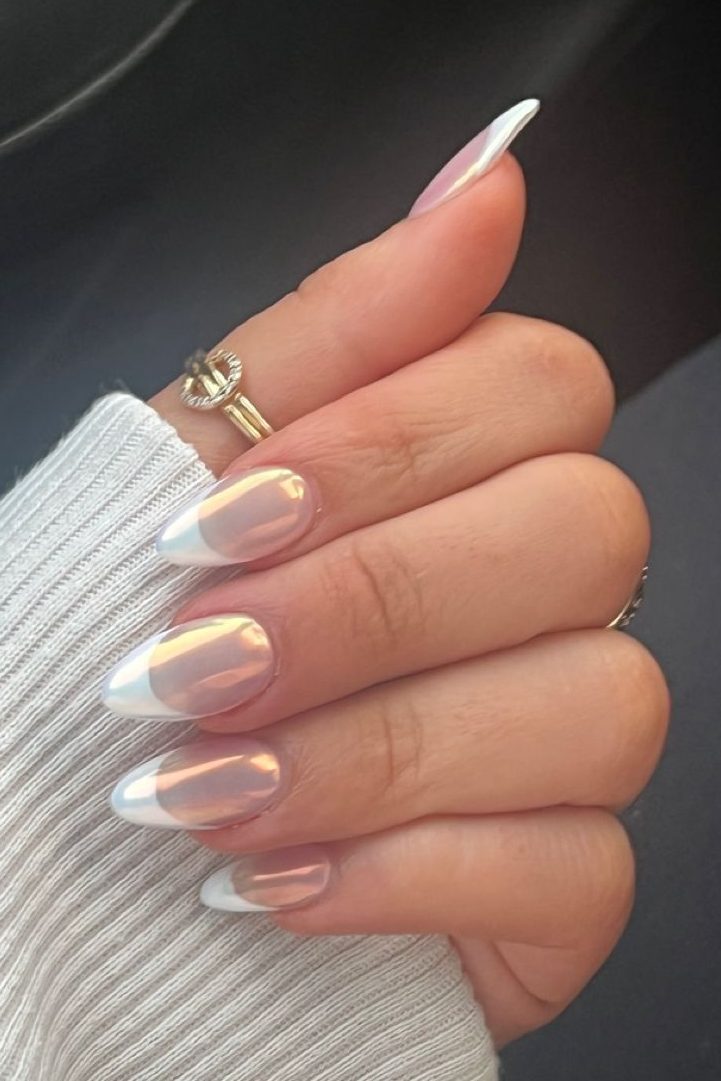 Elegant French Tip Nails