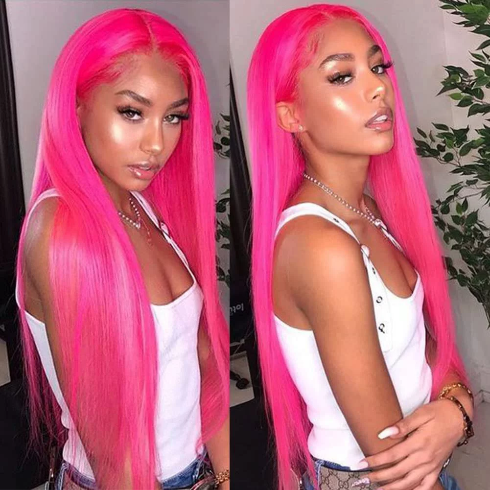 Hot Pink Wig