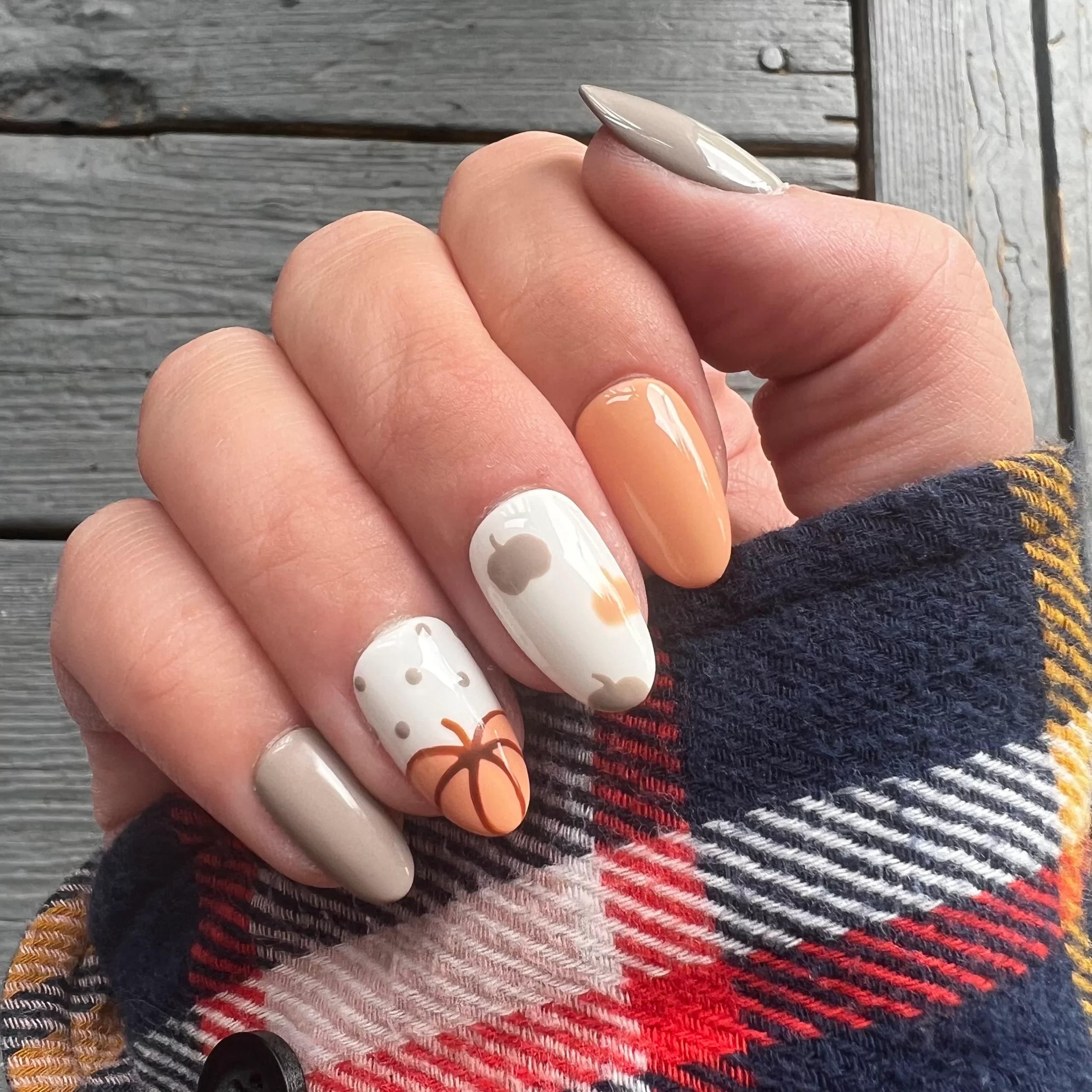 cute fall nails