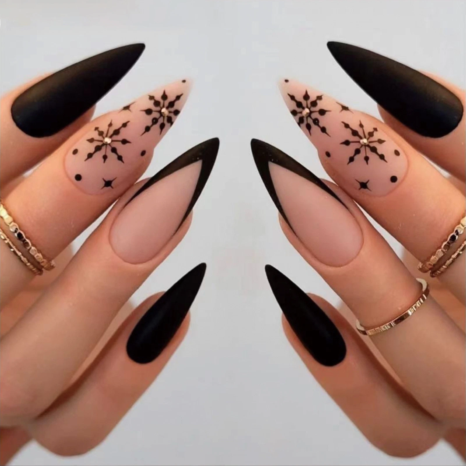 long stiletto nails