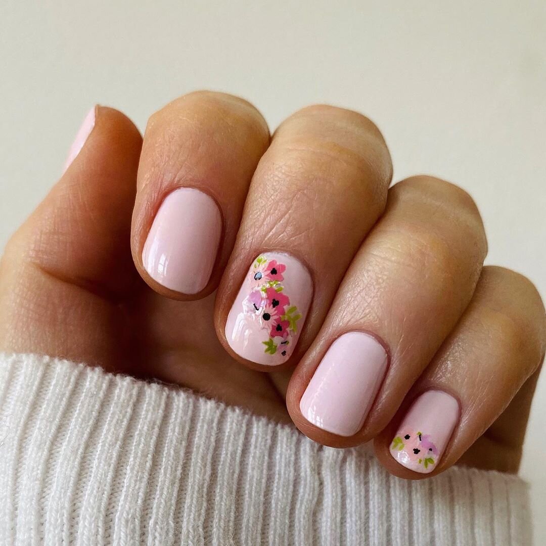 nail designs for short nails