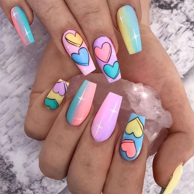  Summer Ombre Nails