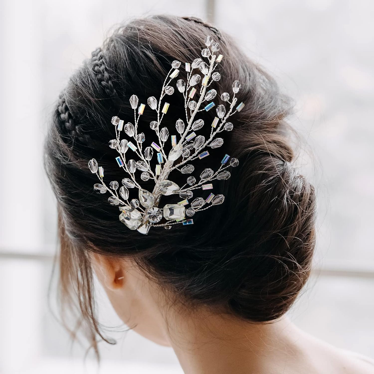 wedding hair clips