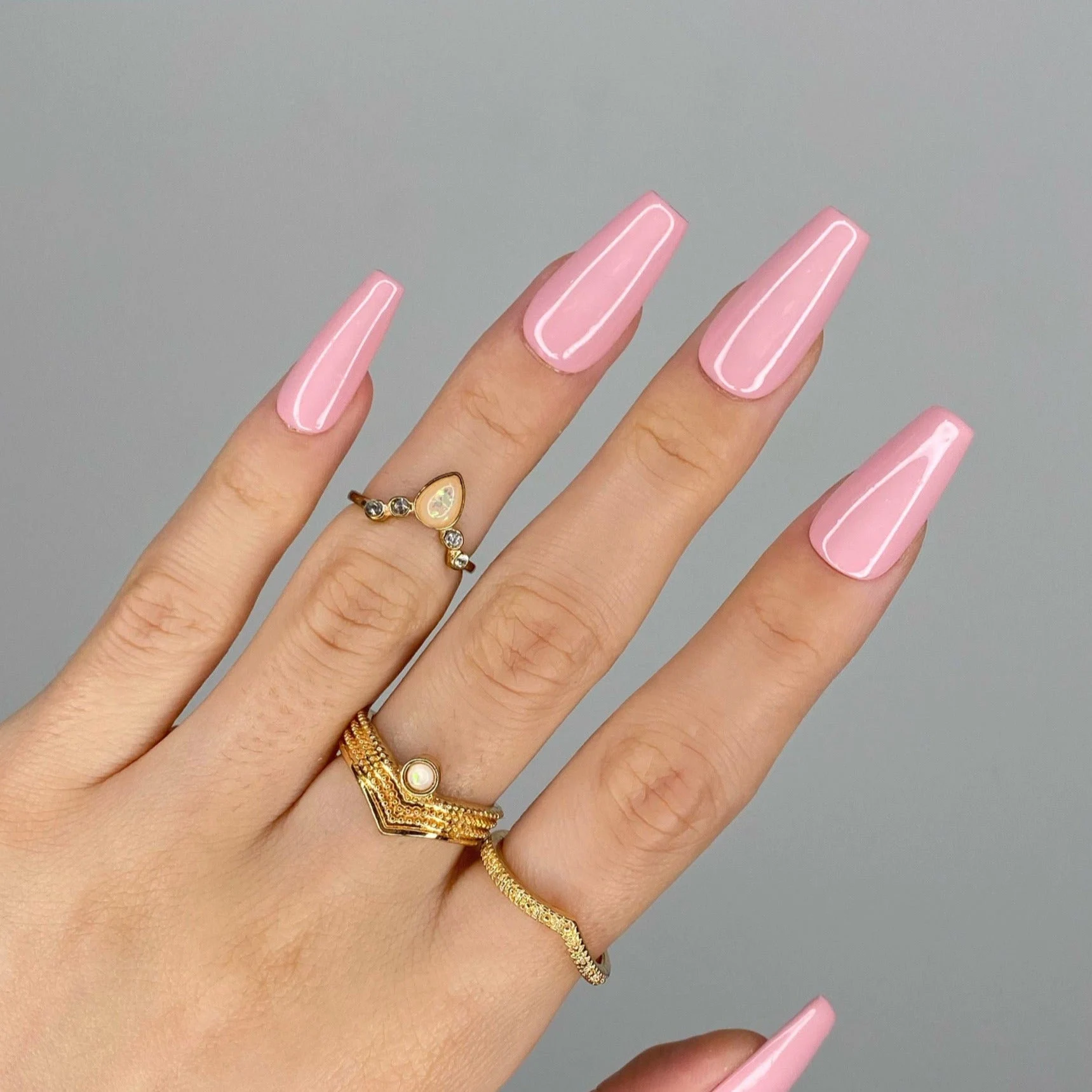 Pink Nails