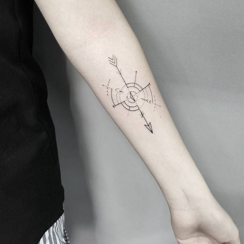 compass tattoo