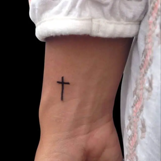 cross tattoo