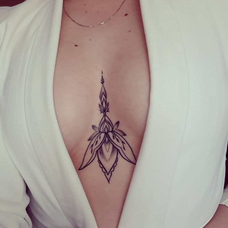 Sternum Tattoo