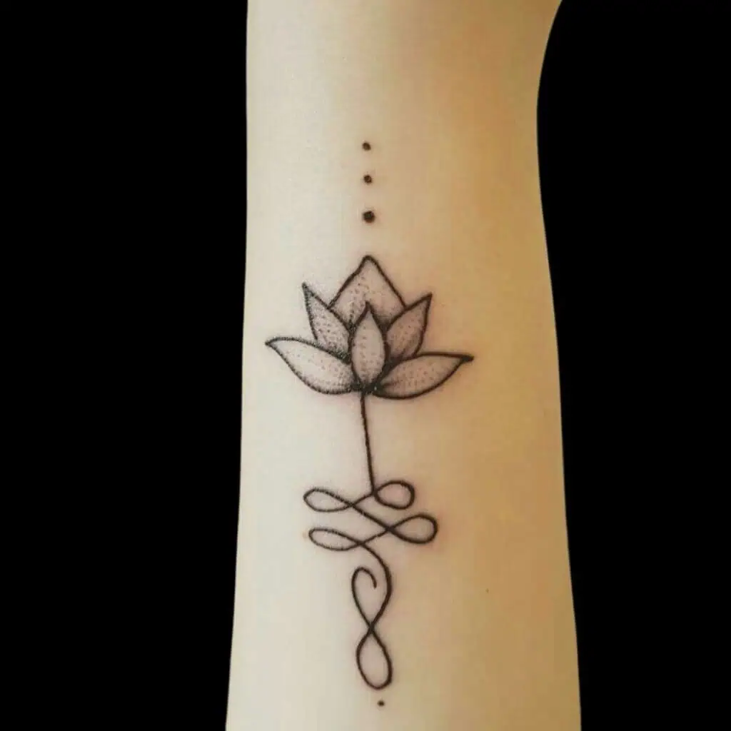 lotus flower tattoo