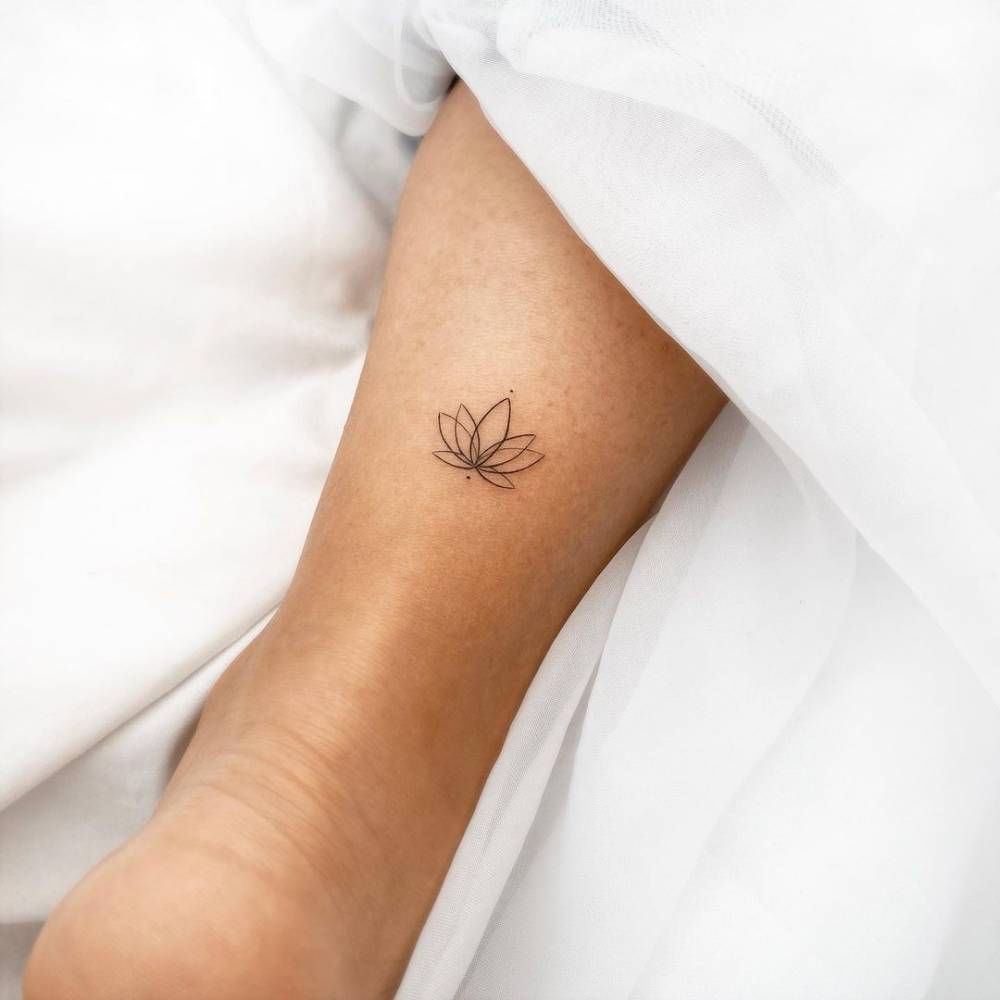 lotus flower tattoo