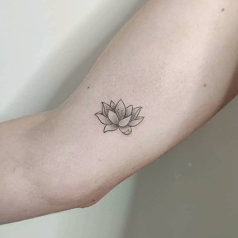 lotus flower tattoo