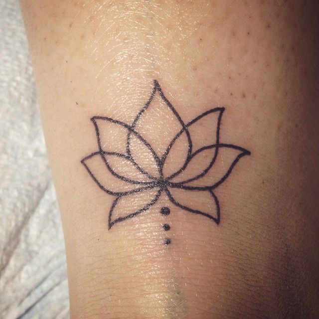 lotus flower tattoo